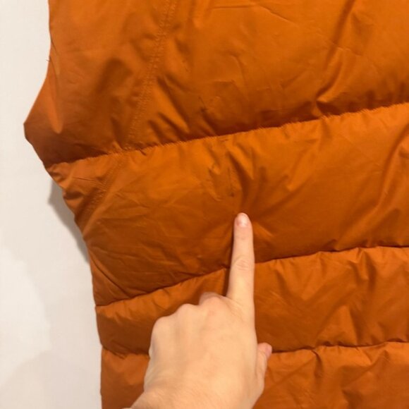 Athleta Downtown Puffer Vest in Foliage Orange - Picture 9 of 13